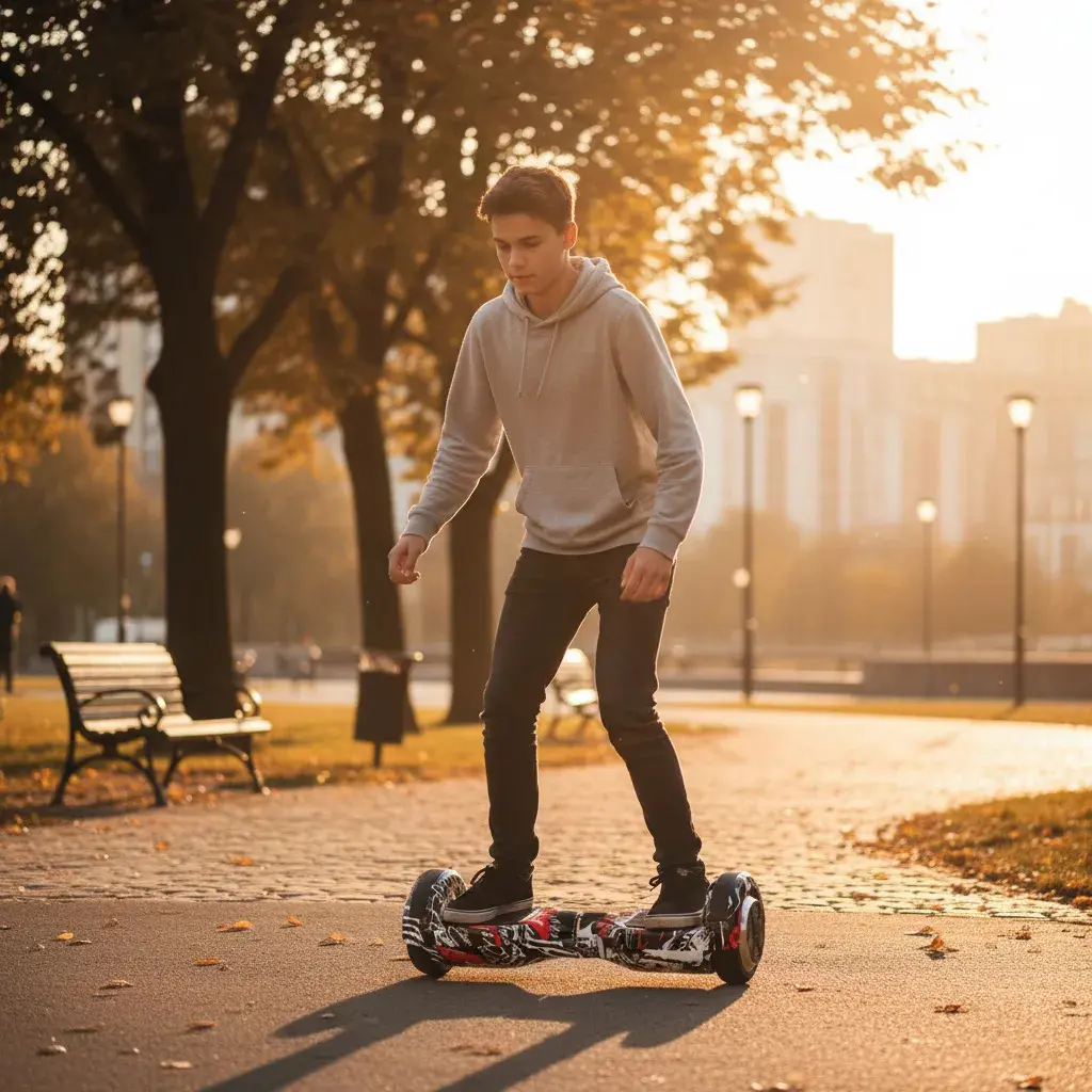 Hoverboard Skate Elétrico 6.5 Polegadas Com Led E Bluetooth Pirata thumbnail 10