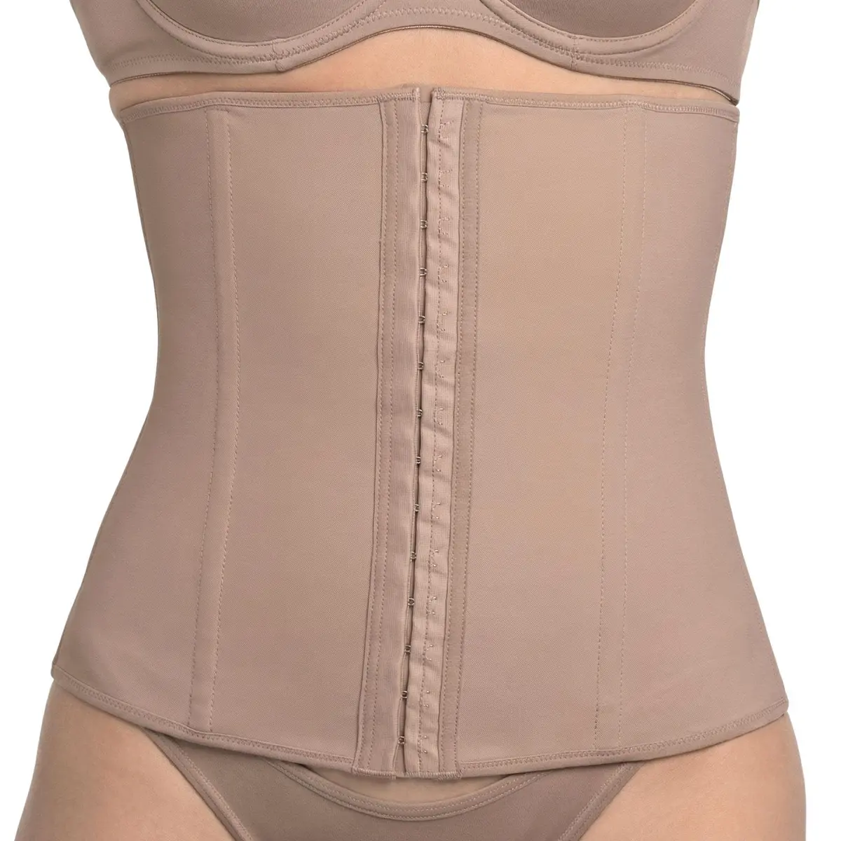 Cinta Modeladora Demillus Cinturita Alta Compressão Melhora da Postura Pós Parto Feminina - 1