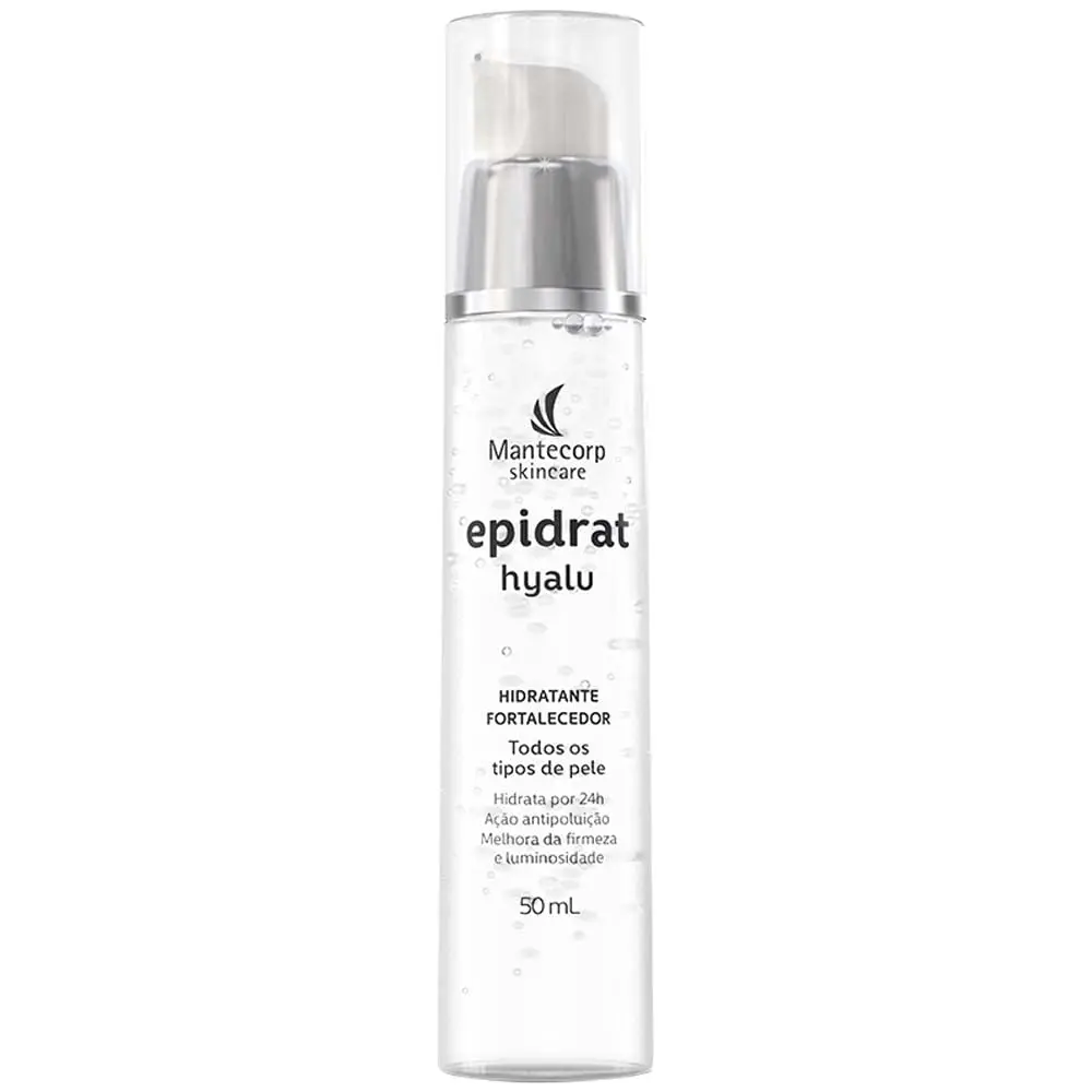 EPIDRAT HYALU FR 50ml, Mantecorp Skincare | Hidratação com ácido hialurônico - Textura leve - Para todos os tipos de pele