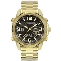 Relógio Technos Masculino Digitech Dourado - W23305AB/1P - 1
