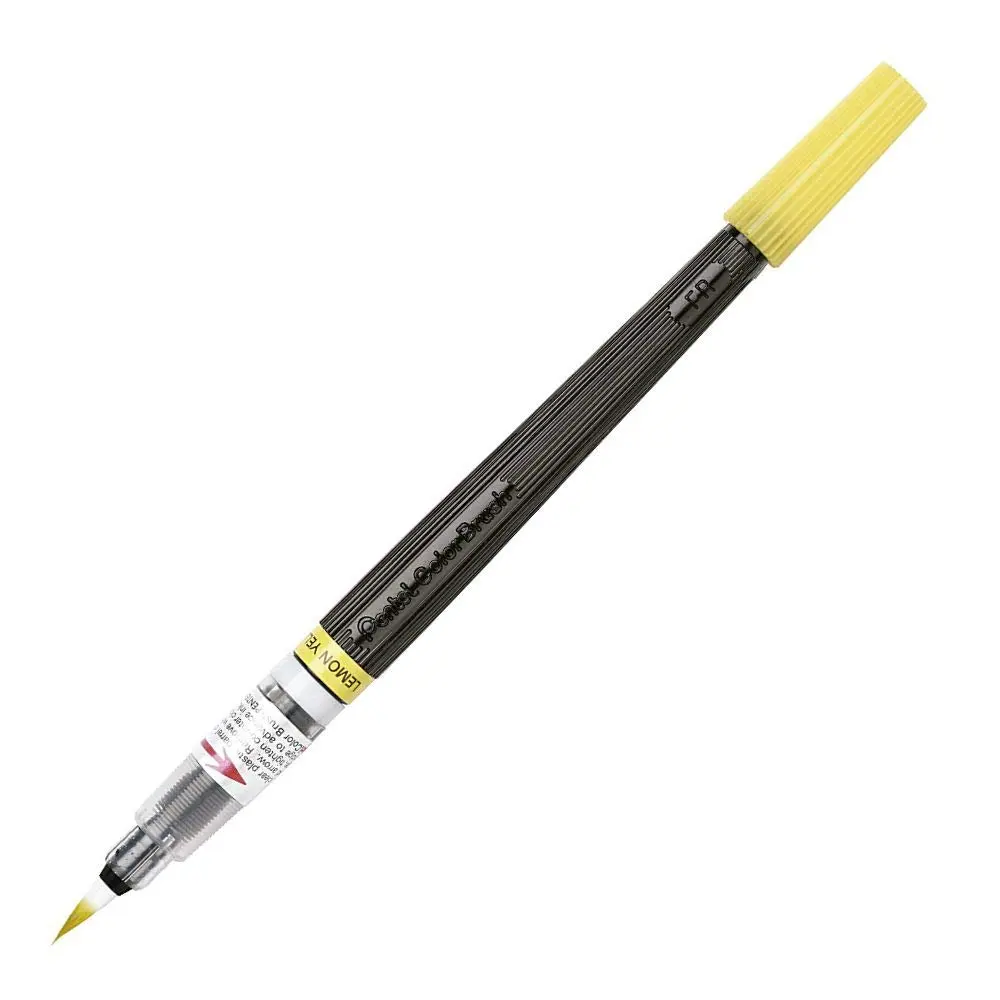 Pentel Pincel Aquarela Color Brush Amarelo Limão SM/GFL-105X - 1