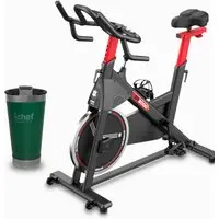 Bicicleta Ergométrica Spinning SB 2000 Genis e Copo Térmico Ichef Com Tampa Smart Cup 600 ml - Verde | Genis