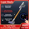 Aspirador de Pó Portátil Sem Fio ABIR VC205, 27000PA, Sensor de Poeira Inteligente, Tela de Toque LED, Controlo Automático de Velocidade, Eliminador P - 1