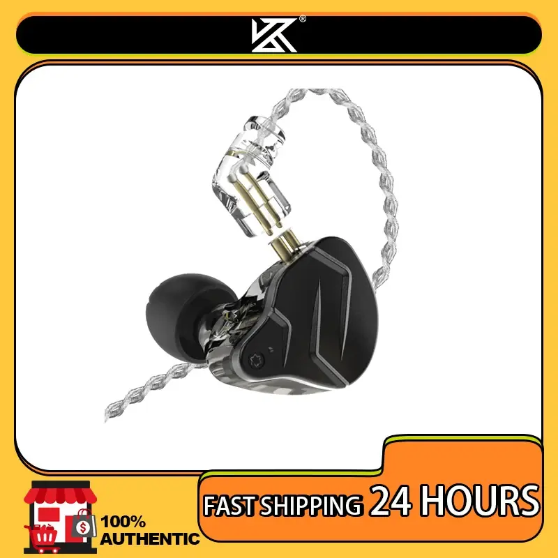 KZ ZSN Pro X fones de ouvido de metal 1ba + 1dd tecnologia híbrida monitor de graves de alta fidelidade fones de ouvido esportivos e cabeça com cancelamento de ruído