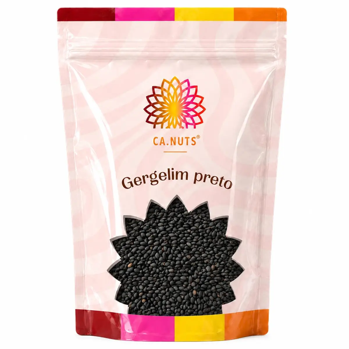 Gergelim Preto Semente Premium Ca.Nuts (500g)