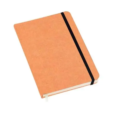 Caderno Sem Pauta Grande A5 14x21 80 Folha Caderneta Anotações Emborrachada (Kraft sem pauta)