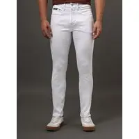 Calça em Sarja Masculina Skinny Calvin Klein Jeans - Branco Calça em Sarja Masculina Skinny Calvin Klein Jeans Branco 38