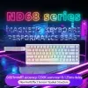 [App+Moedas R$189,87] Teclado Magnético Irok ND63 Pro - 1