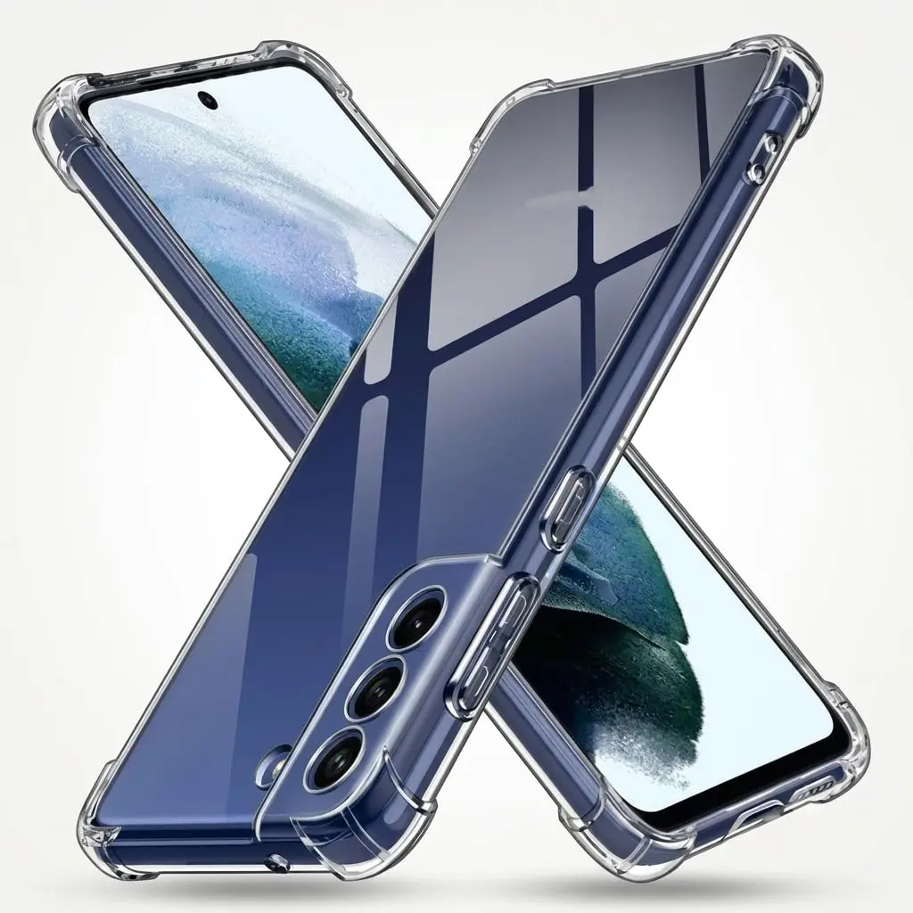 Capa Antishock e impacto para Novo Samsung Galaxy S21 FE - Transparente