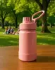 Garrafa Térmica Inox 350ml com Capa de Silicone