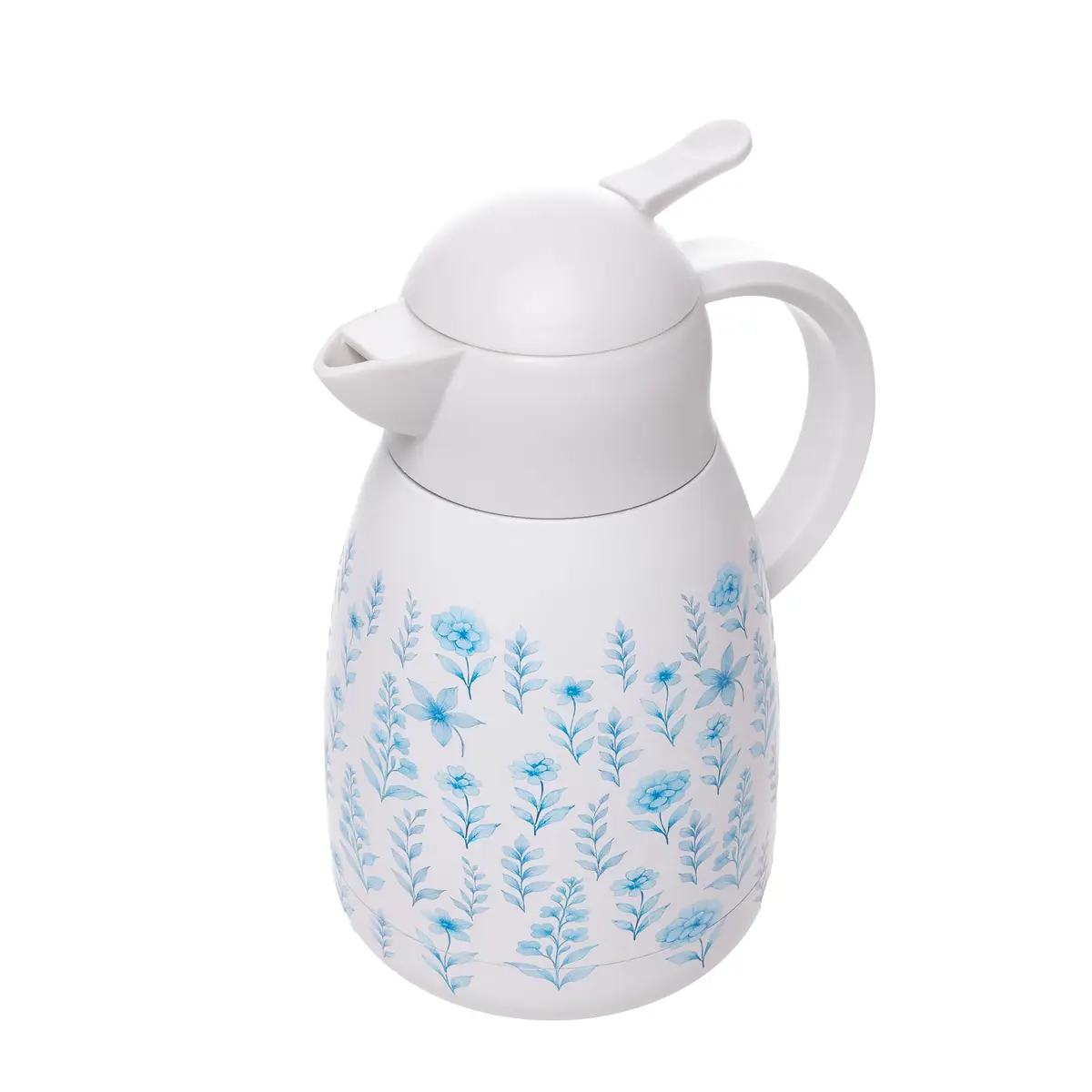 WOLFF - Garrafa Térmica com Dupla Parede Hortênsia 1,2L Aço Inox