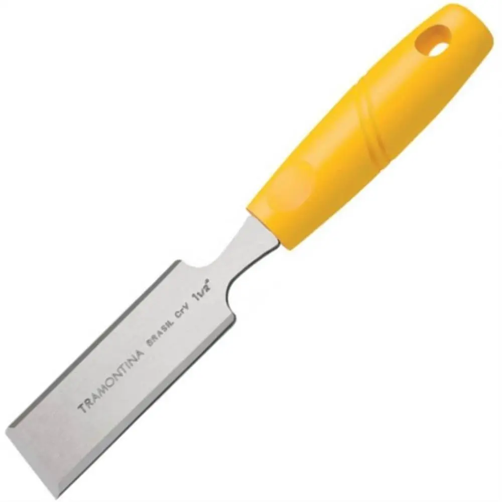 Tramontina 43335003, Formão Chanfrado 1/2'', Amarelo