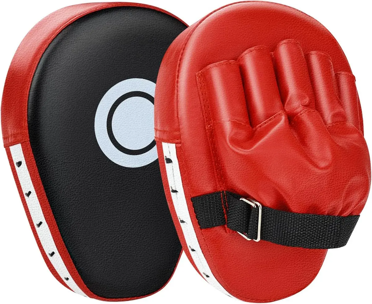 MYBEEM Manoplas de Foco para Boxe, Muay Thai e MMA, 1 Par | Manopla Boxe, Malha Ventilada Antissuor, Borda em Nylon Durável, Sem Desgaste Prematuro, Ideal para Boxe e Kickboxing