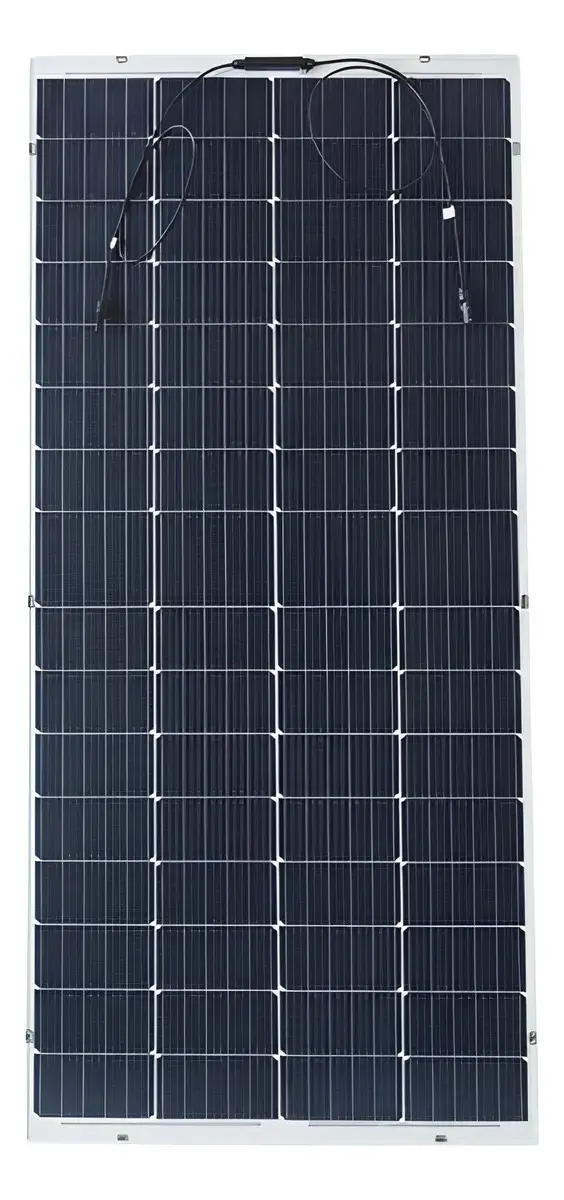 Placa Solar Flexível Monocristalina 250W da Era Solar, Cor Preta