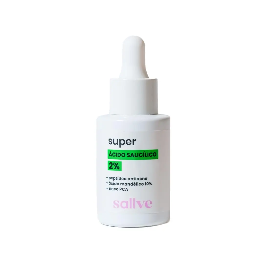 Sérum Sallve Super, Com Ácido Salicílico 2%, 30ml - 1