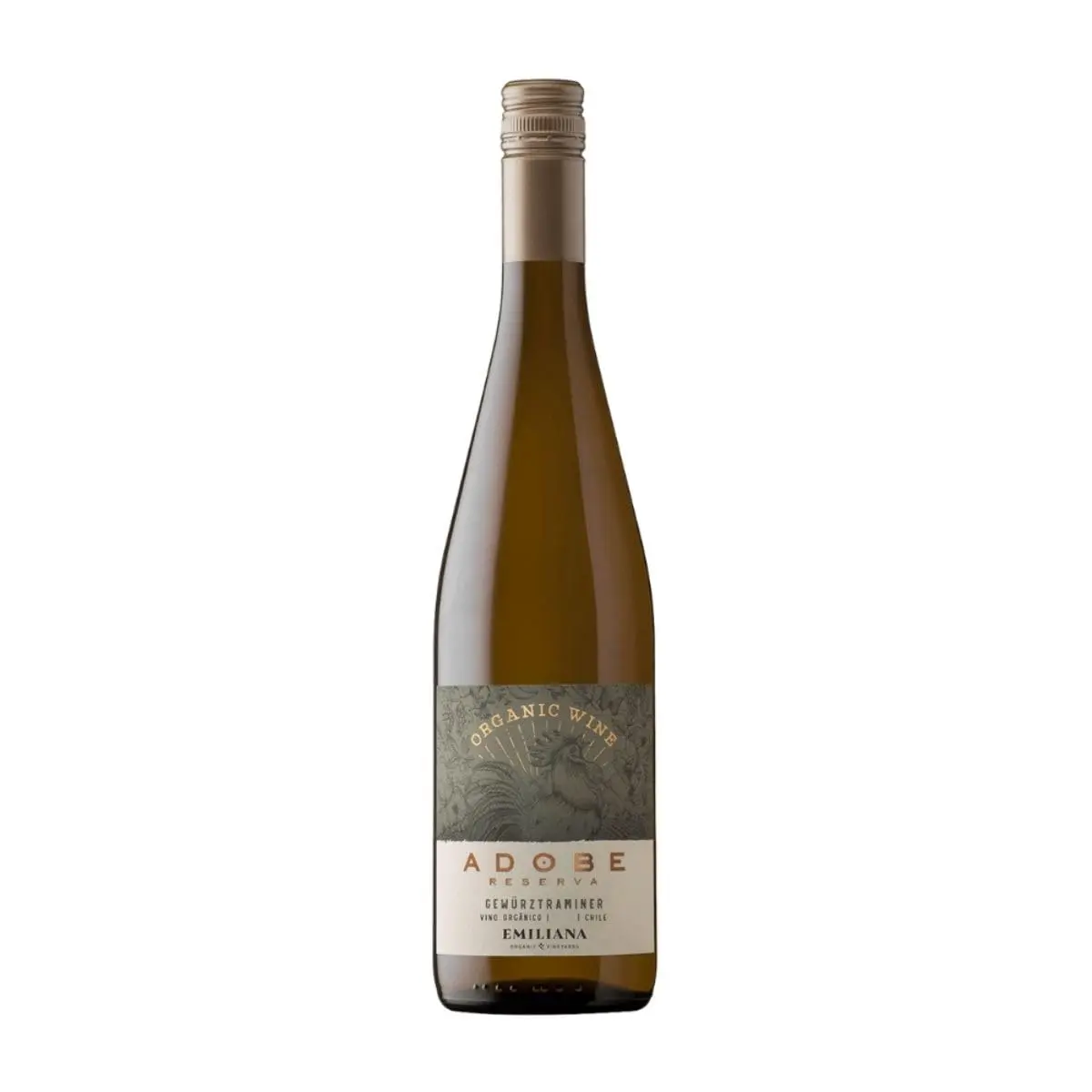 Vinho Branco Seco Emiliana Adobe Gewurztraminer 750ml