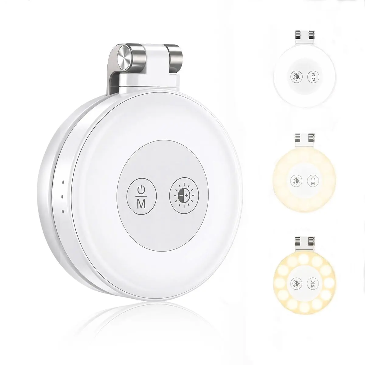 Luz de selfie magnética,anel LED 360° para selfies/Fotografia/TikTok/Chamadas Zoom/Videoconferência - 1