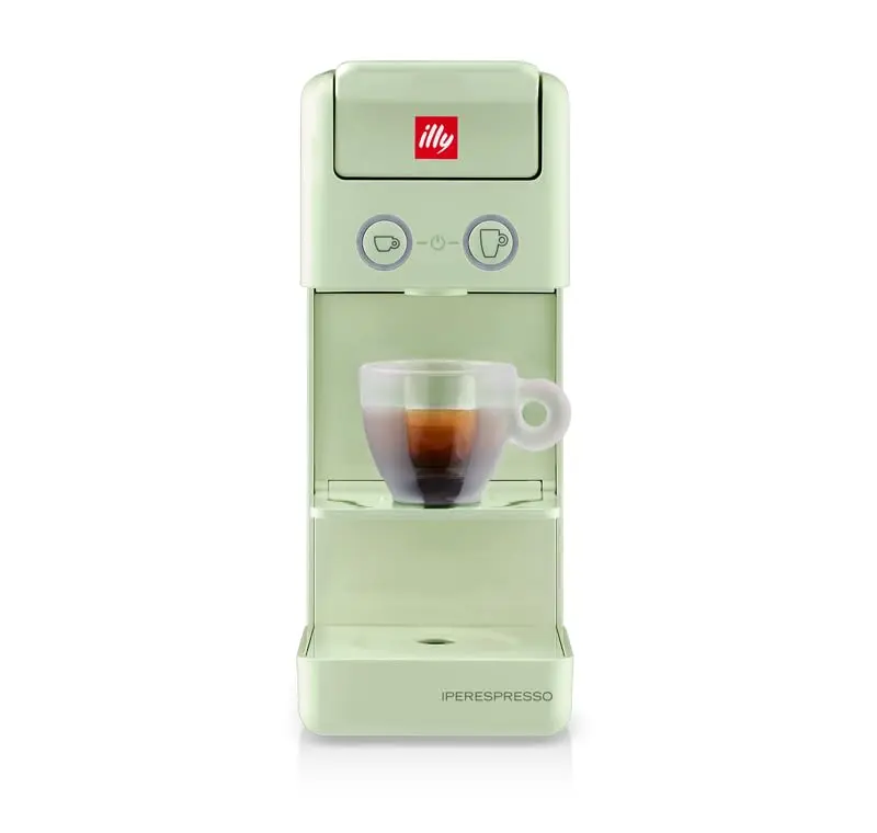 Illy Máquina de Café Para Cápsulas Iperespresso Y3.3 Verde 120V - 1