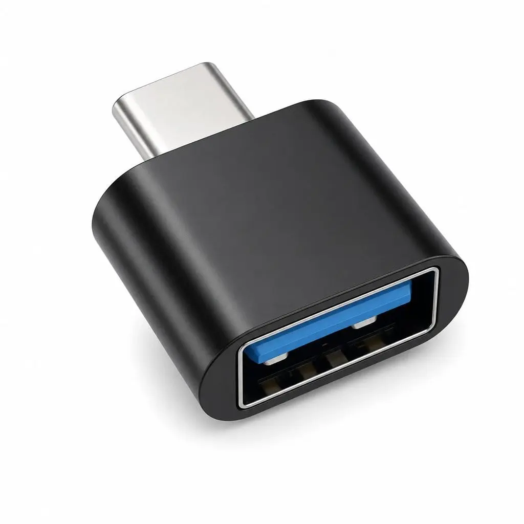 Adaptador OTG USB-C para USB 2.0 Alta Velocidade | Alta Velocidade, Conecte Periféricos, Plug and Play - 1