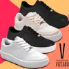 Tênis Vizzano Feminino Casual Plataforma Macia Moda Passeio Leve Ultra Conforto Flatform Pelica Confortável P/ Dia Dia - 1