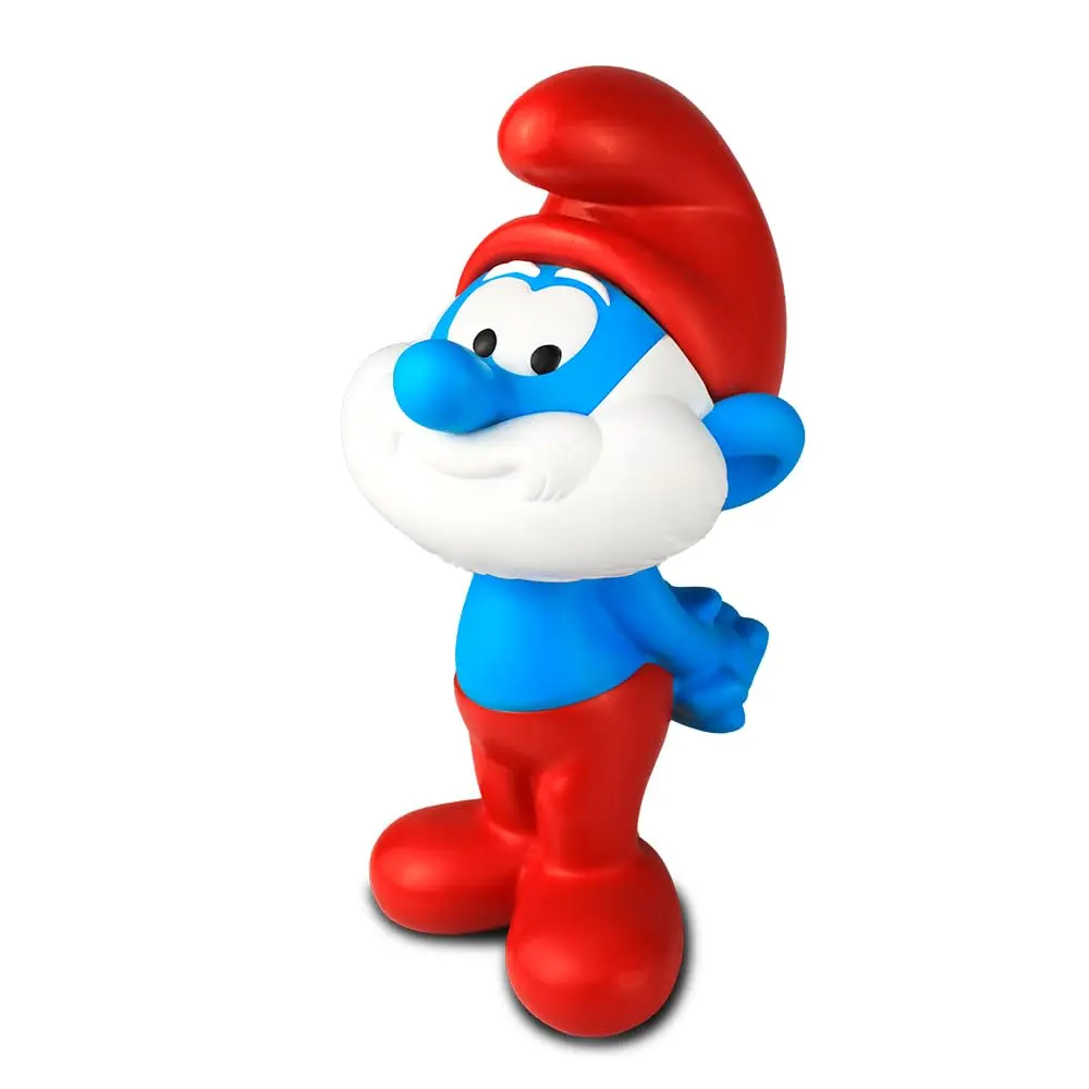Boneco de Vinil Os Smurfs, Papai Smurf | Vinil 70 cm - 1 boneco de vinil - Brinquedo Infantil - a partir de 18 meses