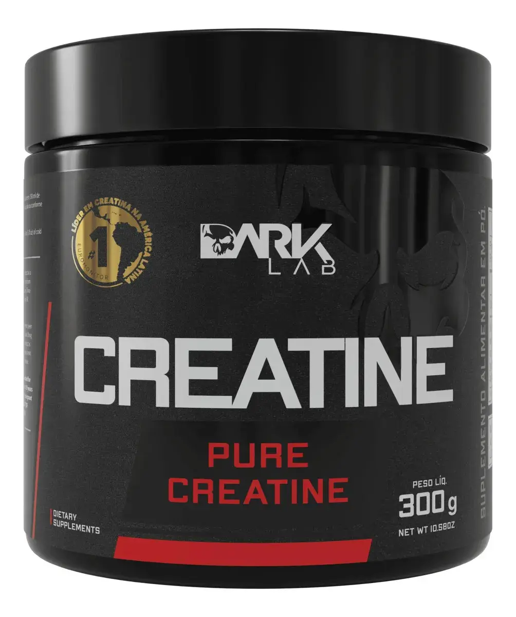 Creatina Dark Lab Premium Pure em pó Sem sabor x 300g - 1