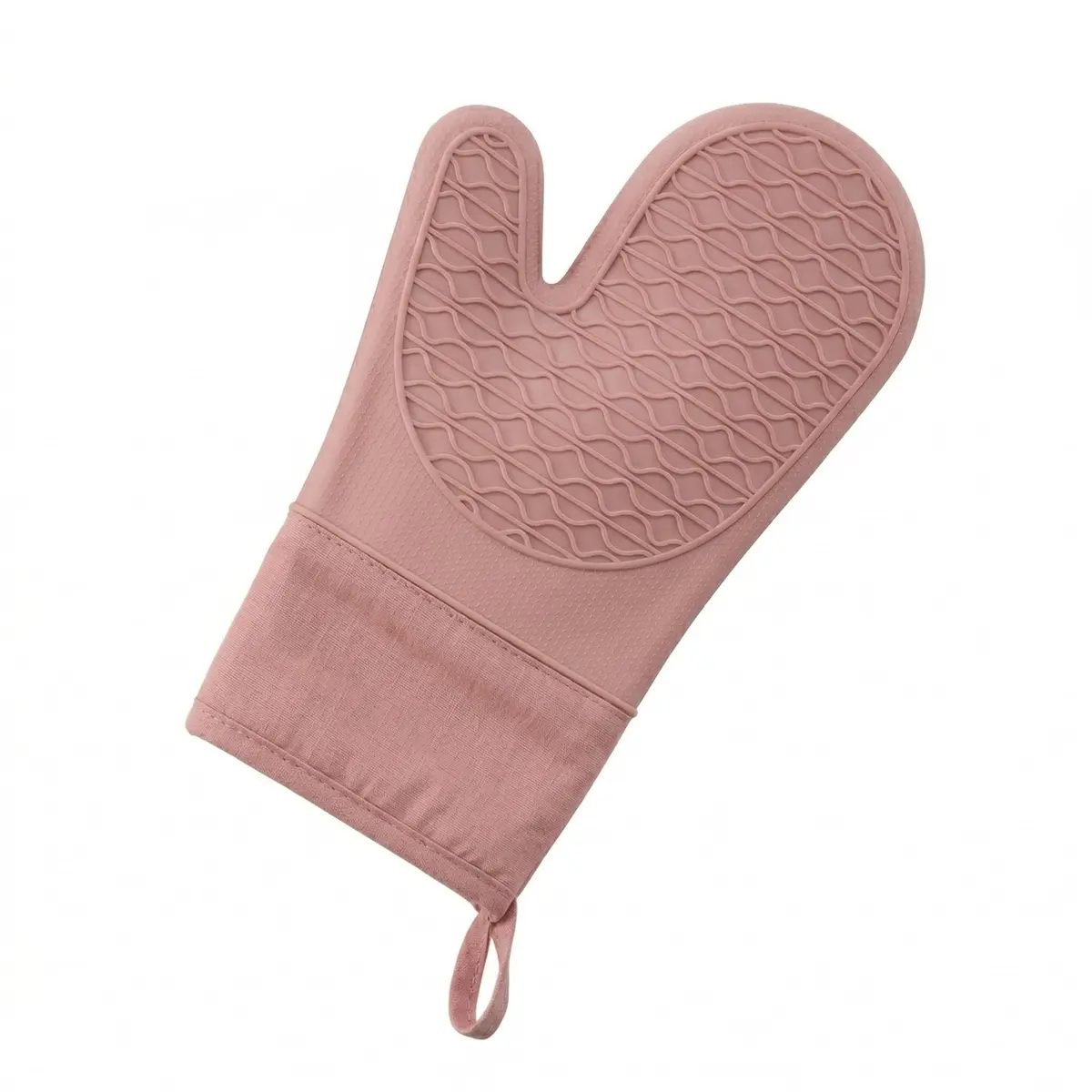 Luva de Silicone Térmica Resistência Suporta calor até 220°C Forro Interno Macio À Prova de Calor Antiderrapante e Impermeável Luva Para Forno e Fogão Premium Segurança e Conforto