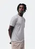 camiseta masculina manga curta super cotton pima - cinza - 1