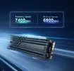 SSD Kootion X16 Plus 2TB NVMe Gen4 7400MB/s com dissipador térmico - 1