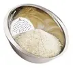 Escorredor de Arroz e Alimentos Inox - 1