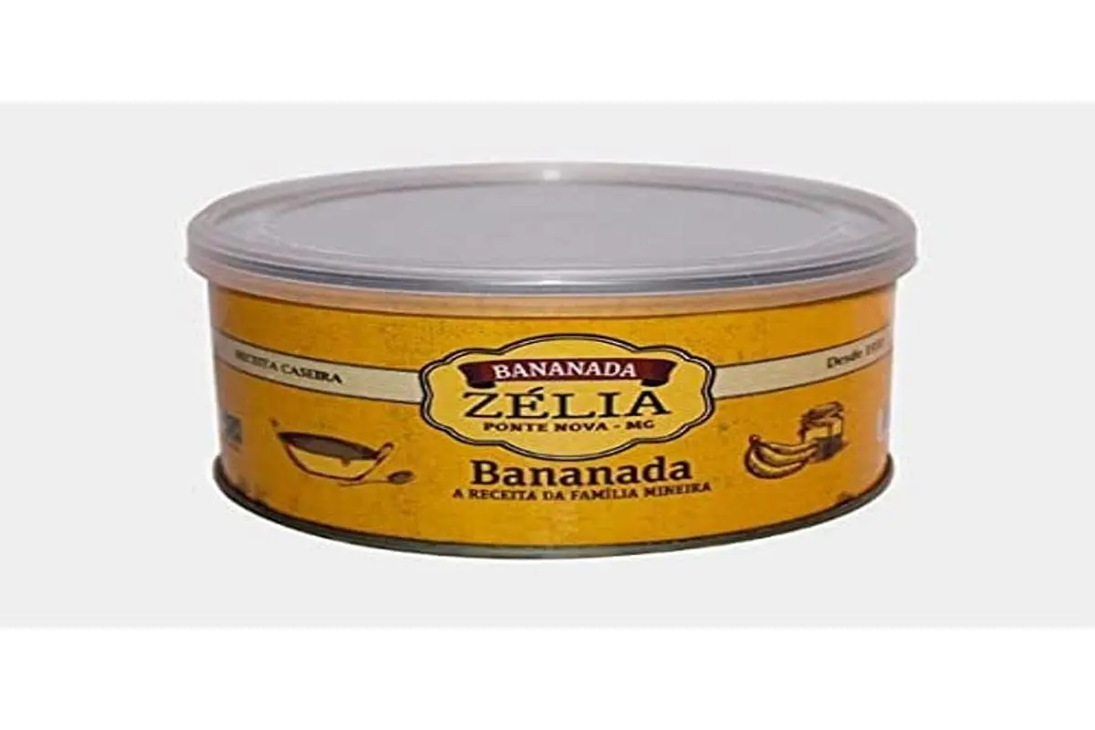 Doces Zélia Bananada Zélia Lata 400G - 1