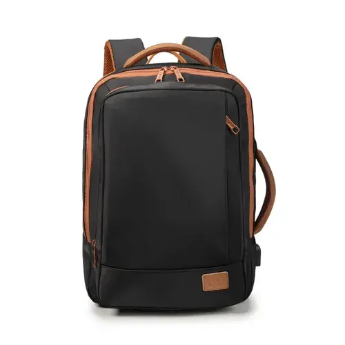 Mochila para Notebook Impermeável e Reforçada com Entrada USB – 25 a 40L, Masculina e Feminina - R$ 79,19