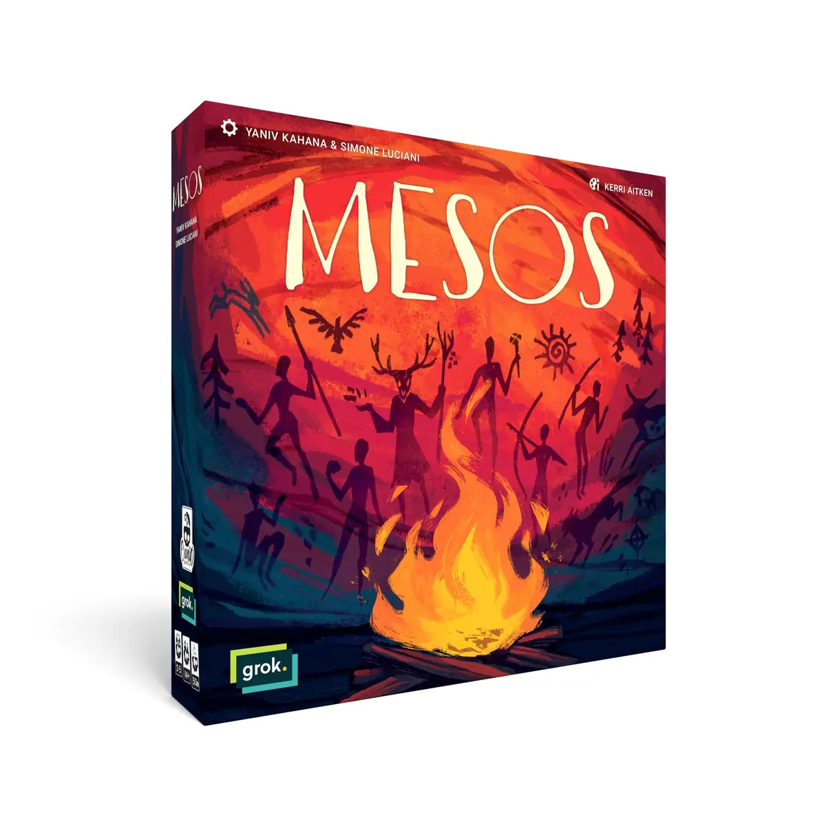 Grok Games Mesos, Jogo de Tabuleiro, 2 a 5 Jogadores, 14+ - 1