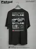Camiseta SKYLINE GTR 34 F/C Camisa Algodão Manga Curta premium (Tam P ao GG) - 1