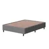 Base Box para Colchão de Casal Probel Village 38x138x188 cm - Preto - 1