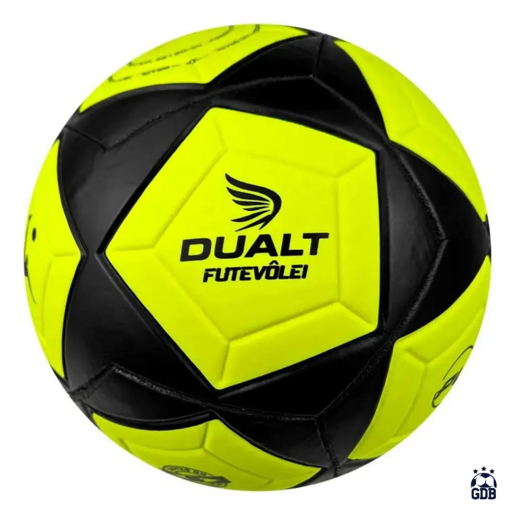 Bola Futevôlei/Altinha Dualt Elite Profissional Tech Fusion PU Amarela/Rosa
