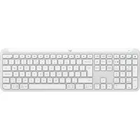 Teclado Logitech Signature Slim K950, Sem Fio, Branco