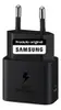 Carregador USB-C 25W com Cabo Preto Samsung - 1
