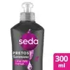 Creme De pentear seda Preto Luminoso 300ml - 1