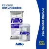 Kit 100 Fio Dental 25m Hillo Na Fabrica Econômico Brinde - 1