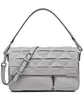 CALVIN KLEIN - Bolsa tiracolo com aba cinza pomba tamanho único - 1