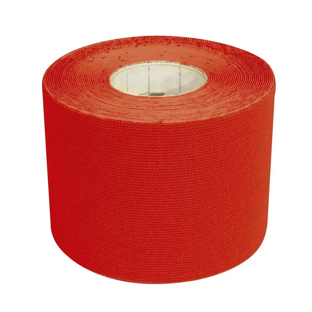 Fita Kinésio Muscle Fix 5x500cm Rolo Vermelho Multi - HC043