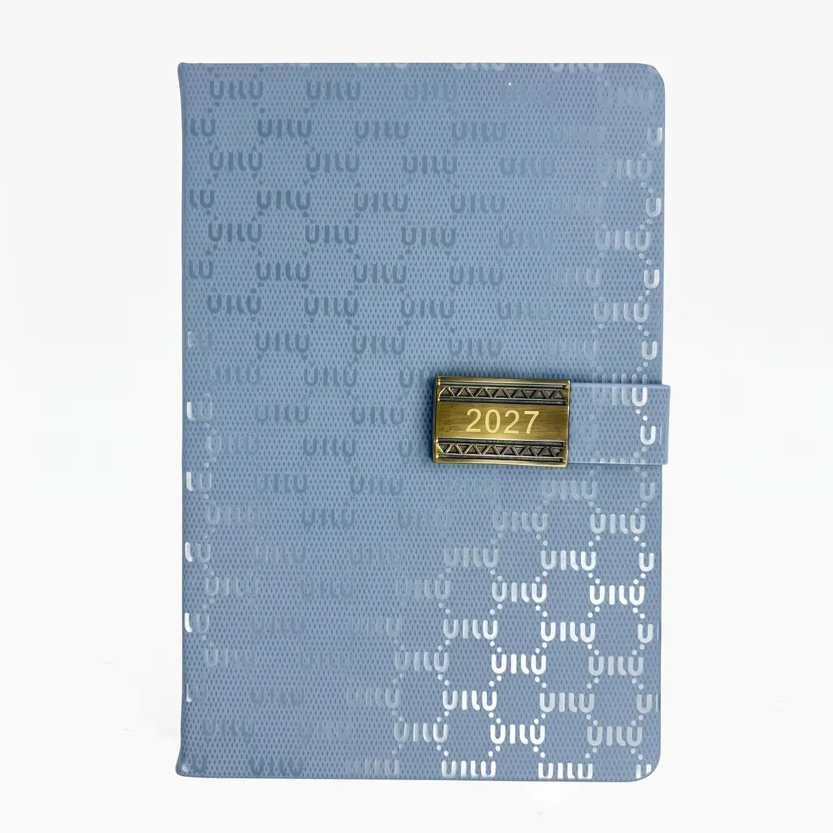 Agenda Executiva 2027 Capa Dura Texturizada Premium Planner Diário - Azul
