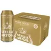 (PRIME/REC) Cerveja Stella Pure Gold Sem Glúten - 473ml - 12 unidades- Latão - 1