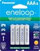 [Taxa Inclusa] Pacote com 8 Pilhas Eneloop Panasonic BK-4MCCA8BA AAA 2100 Ciclo Ni-MH Baterias Recarregáveis Pré-Carregadas - 1