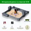 [DoBrasil] Gravador a Laser CNC 10W 300x300mm 12000mm/min Corte e Gravação Madeira Metal Acrílico Couro Vidro - 1