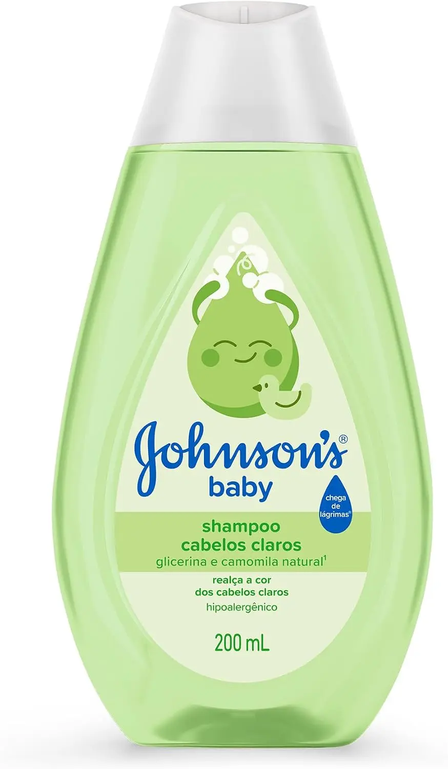 Shampoo Johnson's Baby Cabelos Claros, 200ml - 1