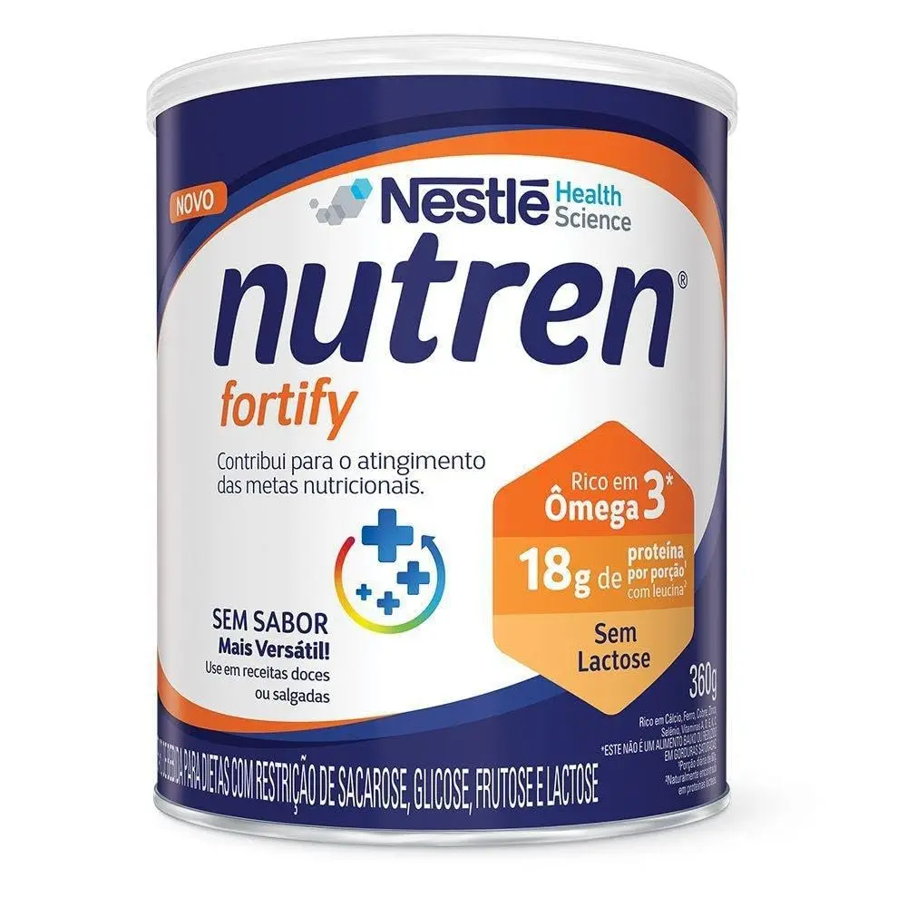 Complemento Alimentar Nutren Fortify Sem Sabor 360g