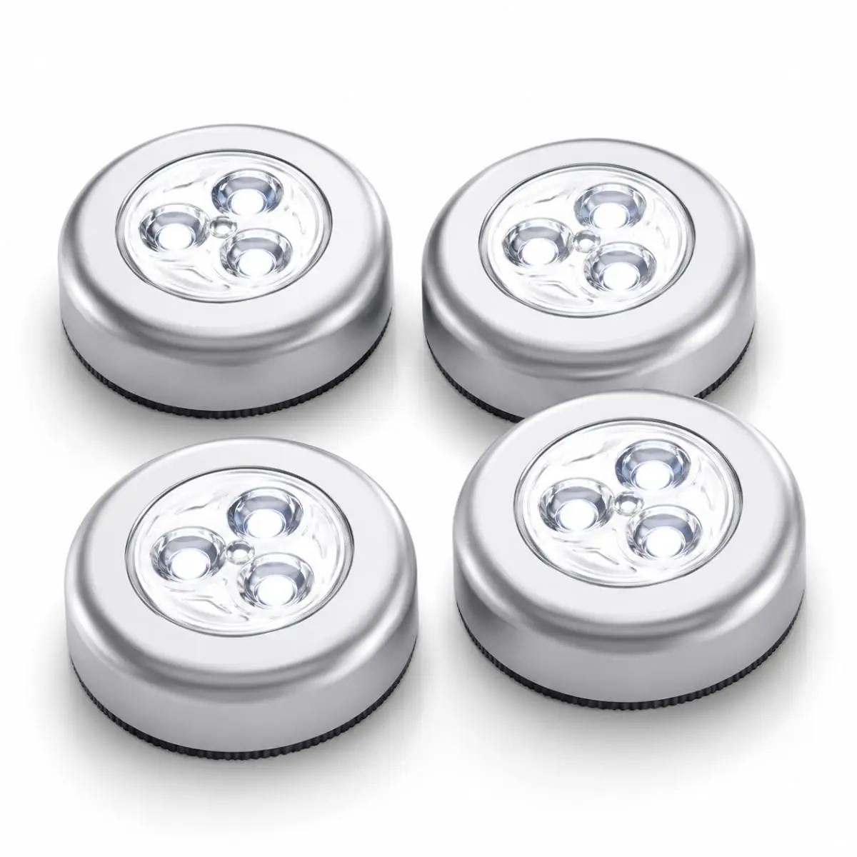 Kit 4 Luminárias LED de Toque sem Fio Luz Instalação Fácil - 1