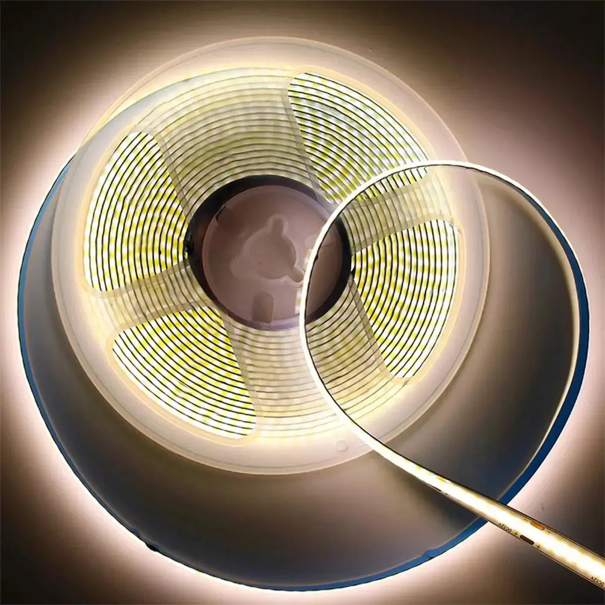 Fita Cob Super Led 5 Metros 360led/m Ip20 Alto Brilho Luz Branco-neutro 4000k thumbnail 5